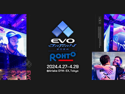 「M-GAMING」「JunkFood Custom Arcades」 がEVO Japan 2024に出展いたします