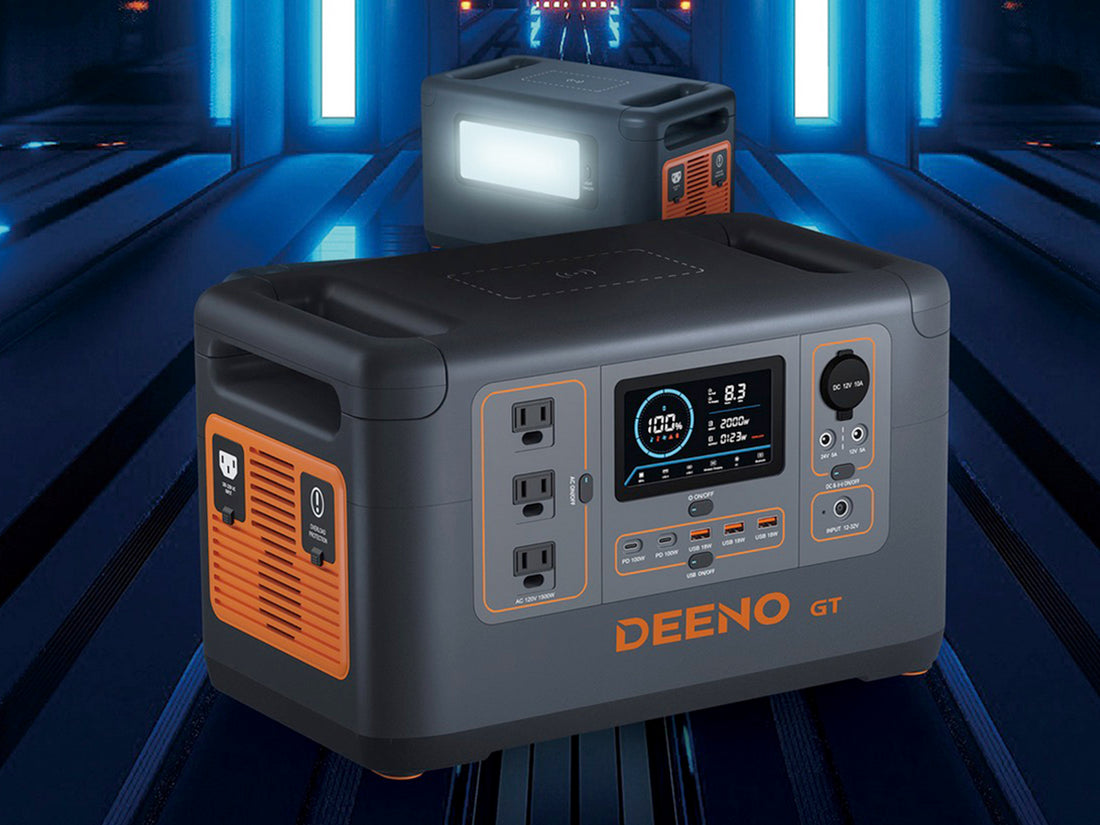 【新商品】DEENOより新型ポータブル電源が発売