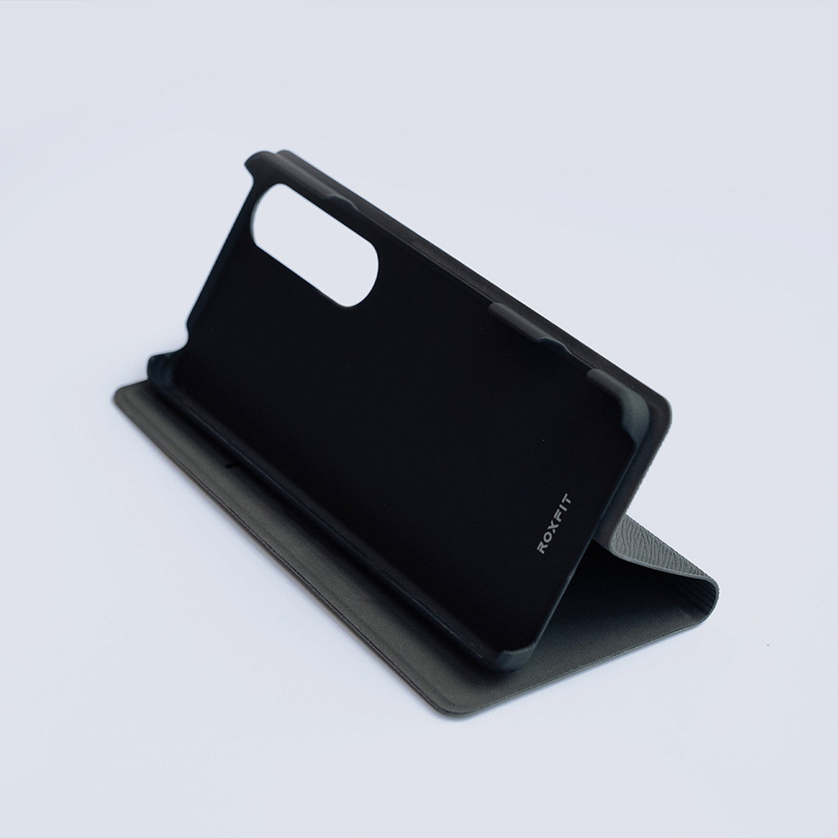 Xperia1IIIケース ROXFIT Premium スリムウォレット 耐衝撃 ブラック
