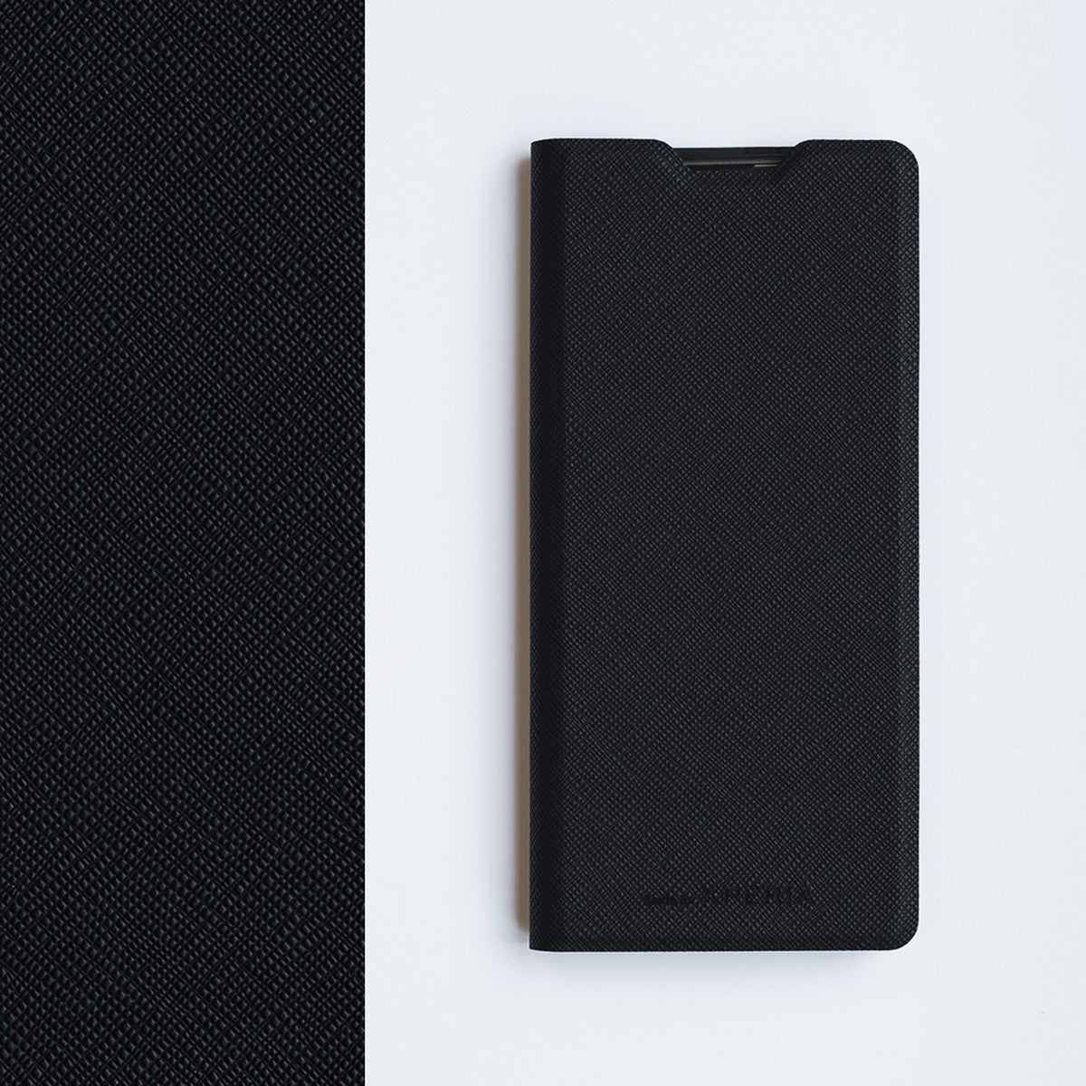 Xperia1IIIケース ROXFIT Premium スリムウォレット 耐衝撃 ブラック