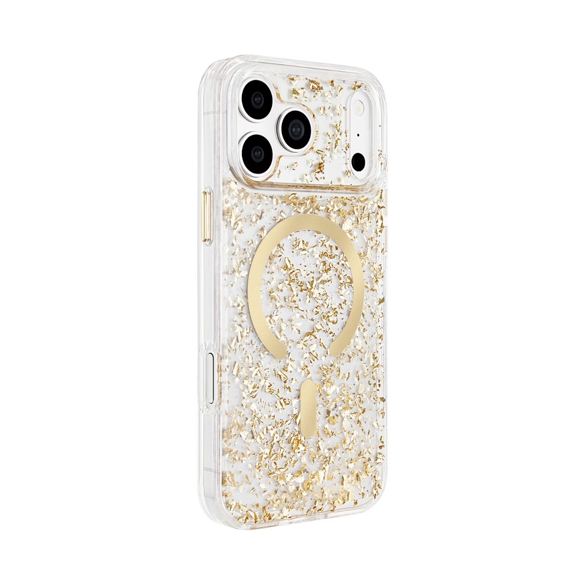 iPhone 18 Pro/17 Proケース Karat Flakes ゴールド – MiraiSell