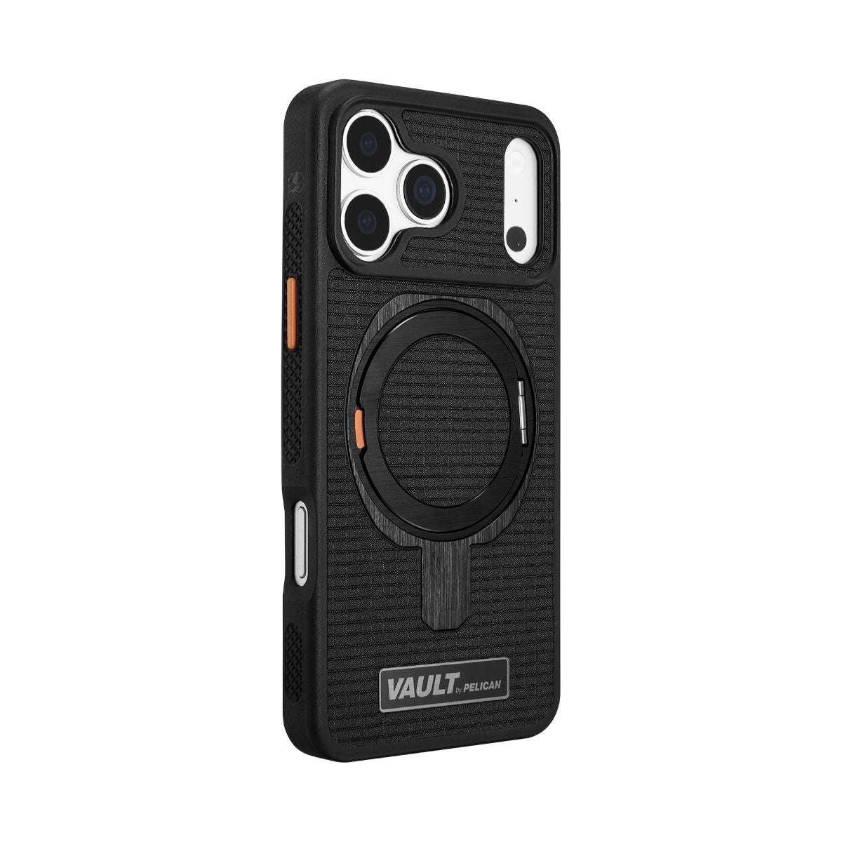 iPhone 18 Pro/17 Proケース Vault ブラックリップストップ 360
