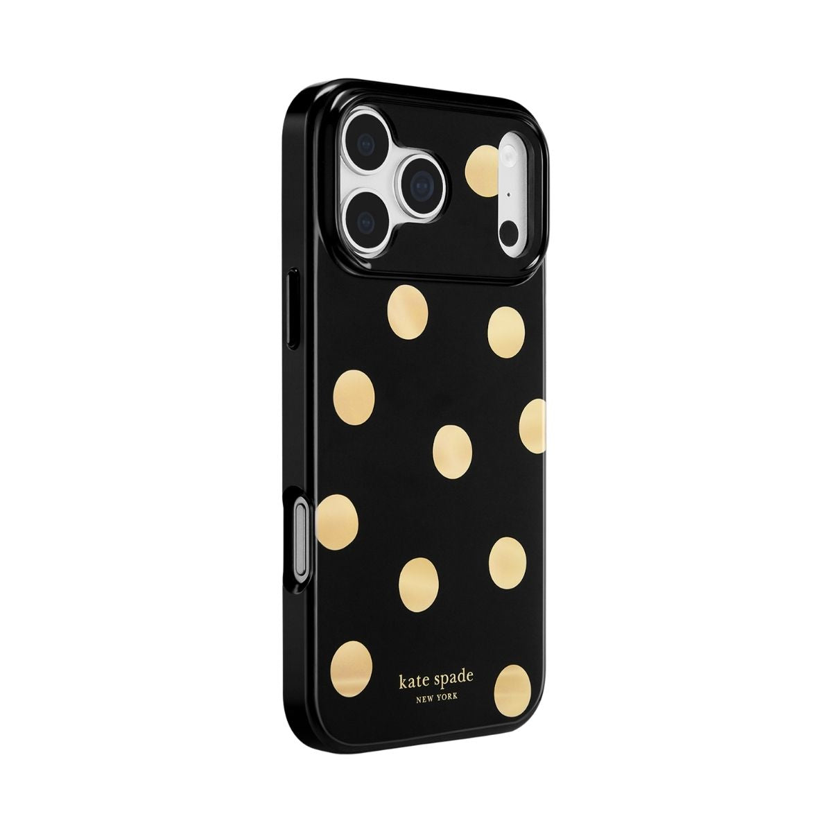 kate spade new york iPhone 18Pro シリーズ Metallic Classic Dot