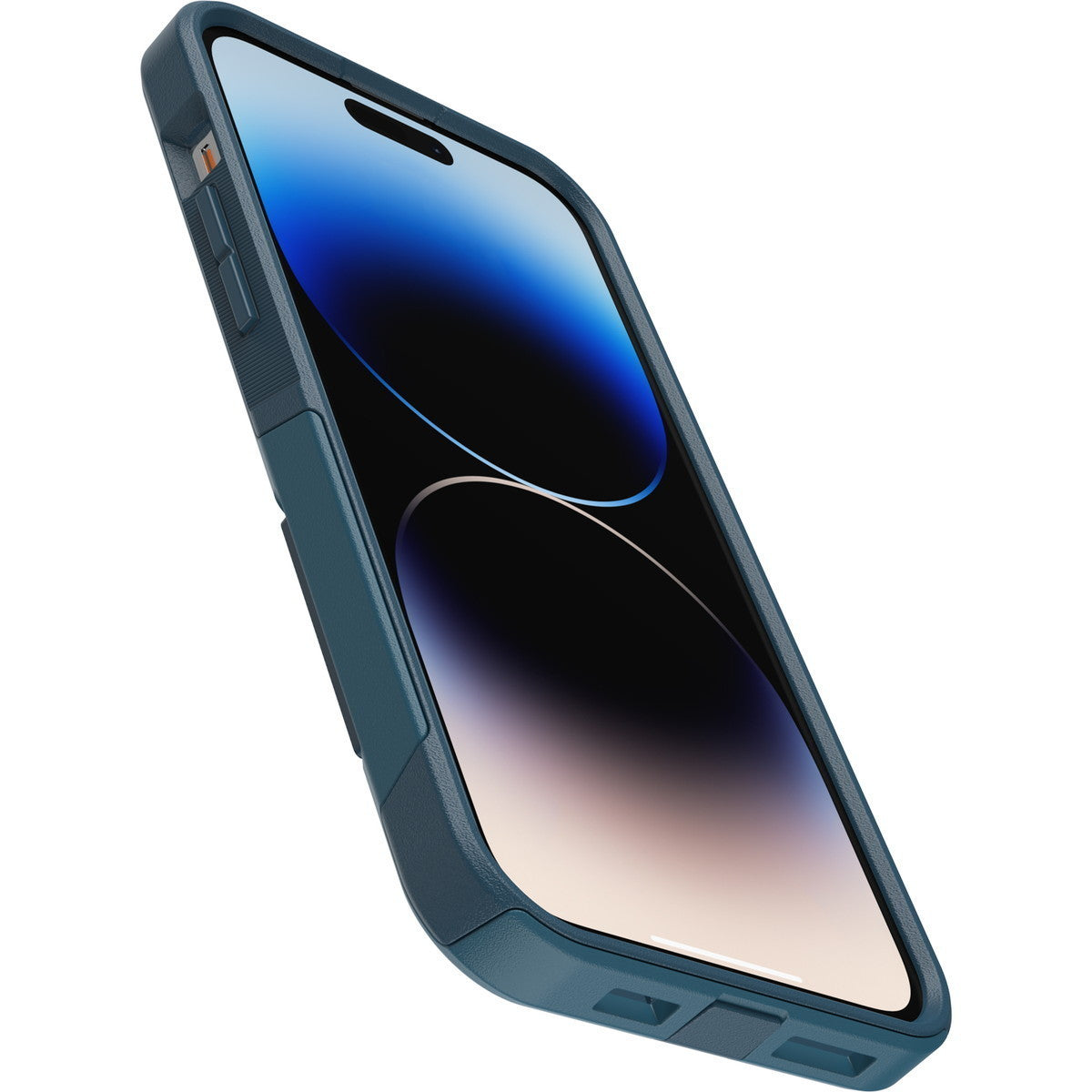 iPhone14ProMaxケース Commuter 耐衝撃 ドントビーブルー