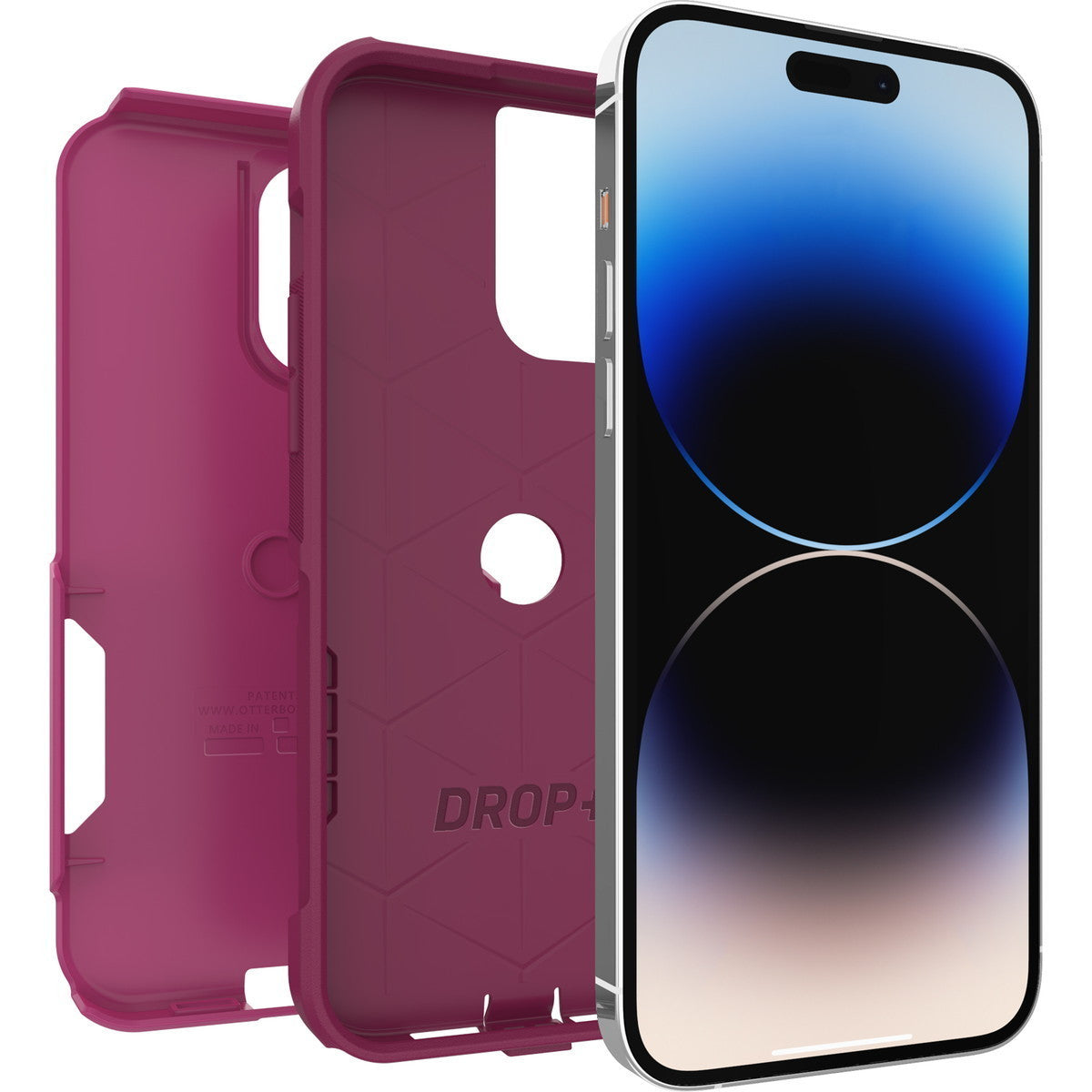 iPhone14ProMaxケース Commuter 耐衝撃 イントゥーザフクシア