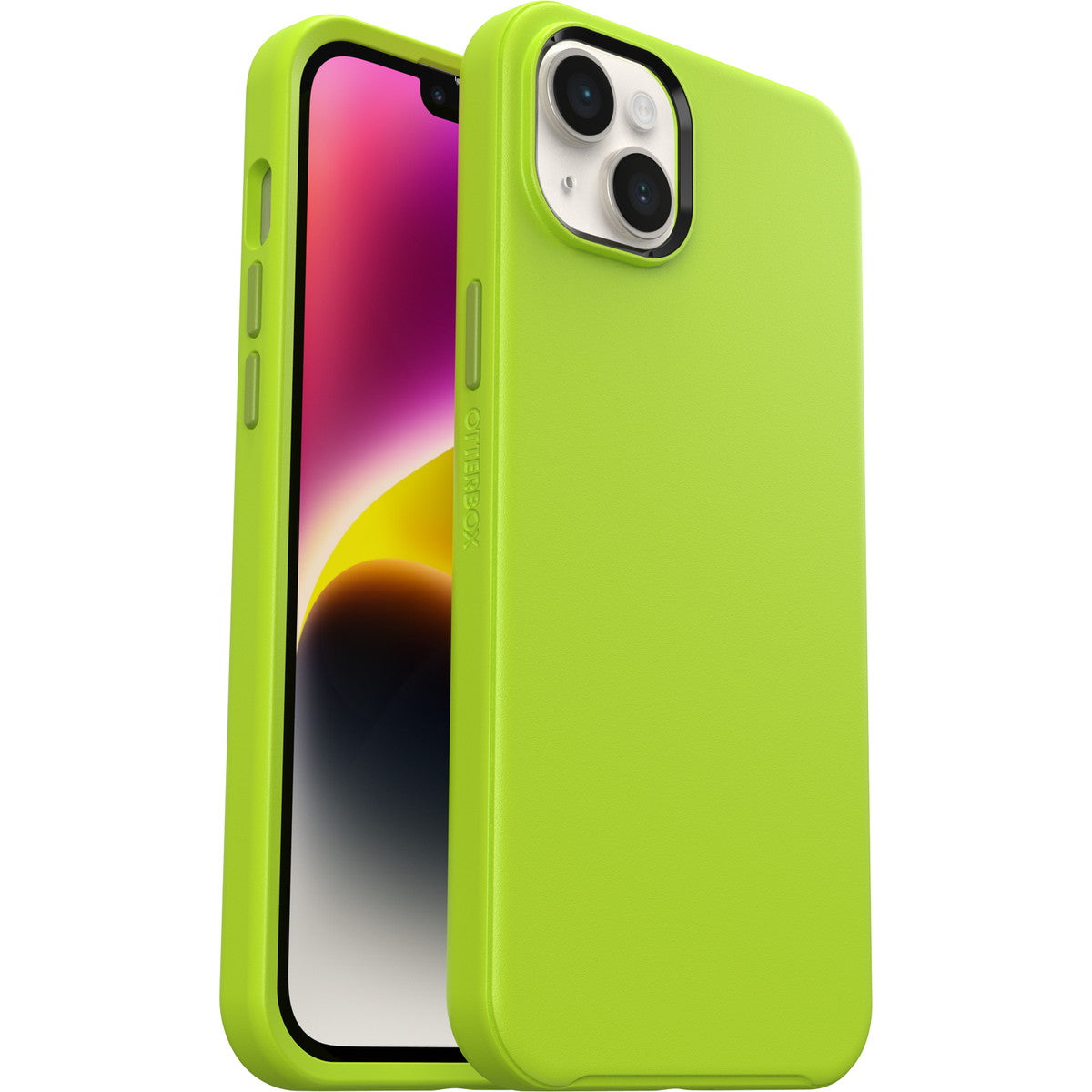 iPhone14Plusケース Symmetry Plus 耐衝撃 ライムオールユアーズ