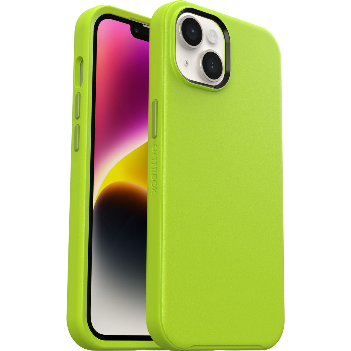 iPhone14ケース Symmetry Plus 耐衝撃 ライムオールユアーズ