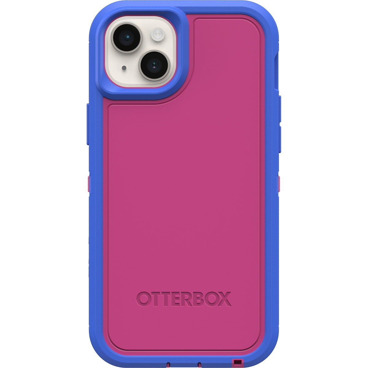 iPhone14Plusケース Defender XT 耐衝撃 ブルーミングロータス