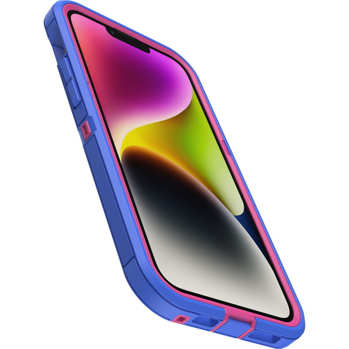 iPhone14Plusケース Defender XT 耐衝撃 ブルーミングロータス