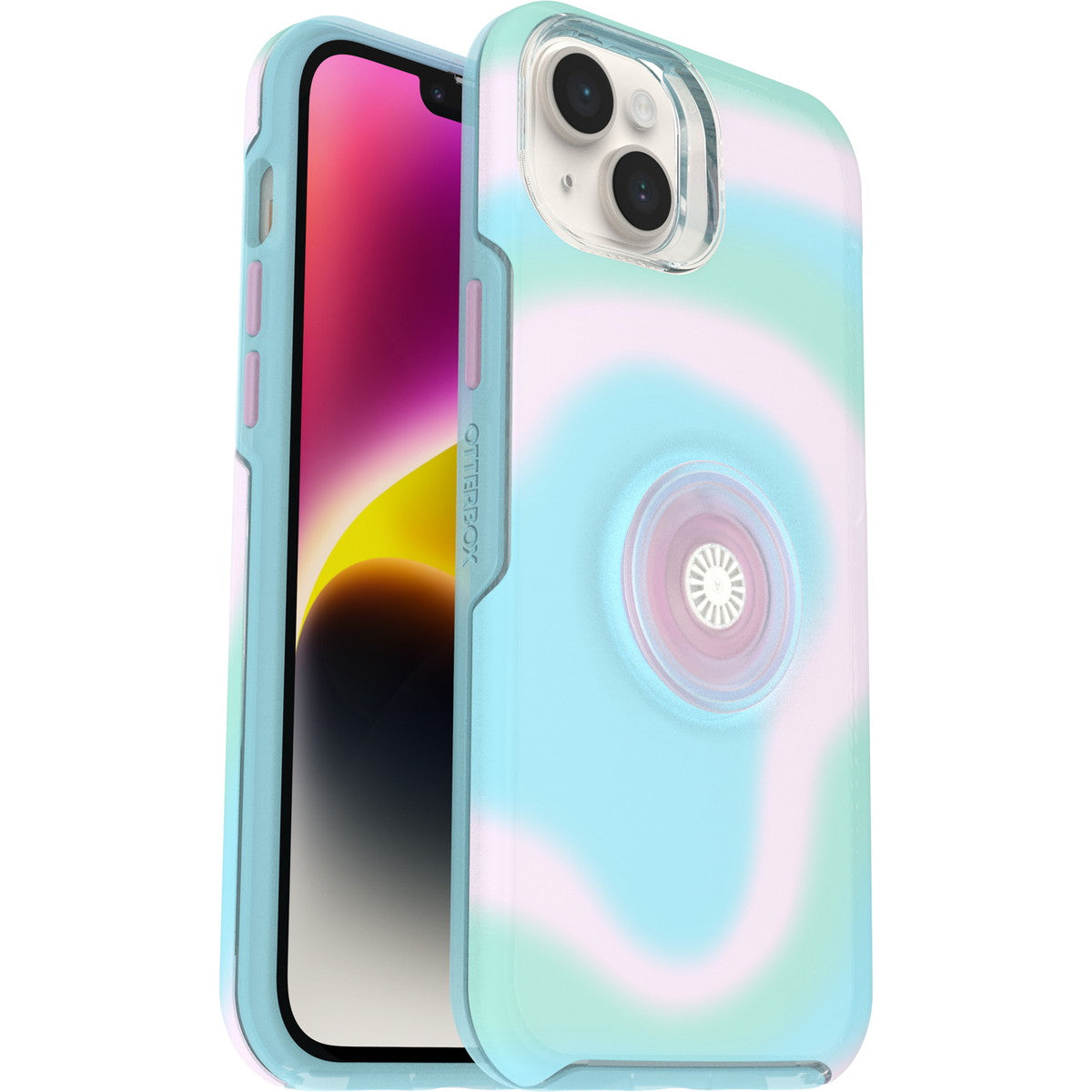 iPhone14Plusケース OTTER+POP Symmetry Clear 耐衝撃 グローイングオーラ