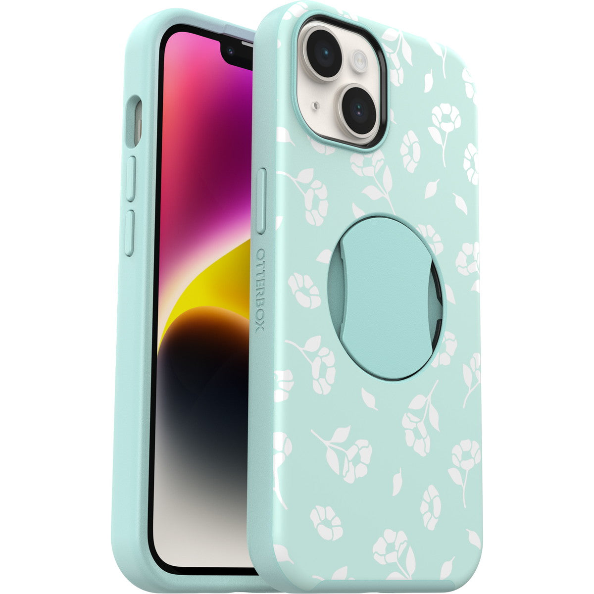 iPhone14ケース OtterGrip Symmetry 耐衝撃 ポピーバイザシー