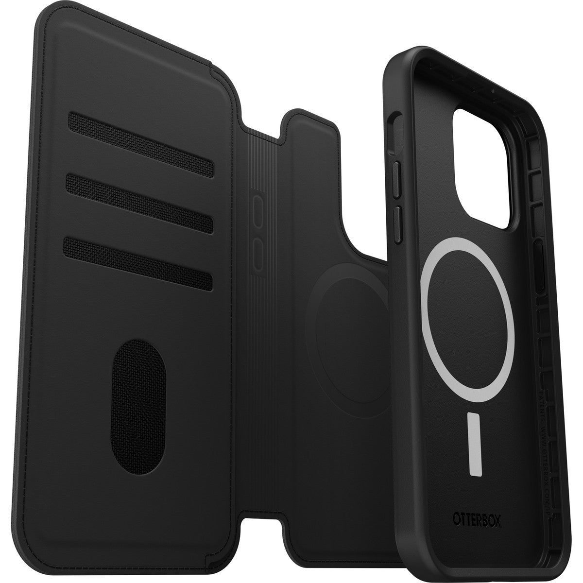 iPhone14ProMaxケース Folio MagSafe 耐衝撃 シャドウ