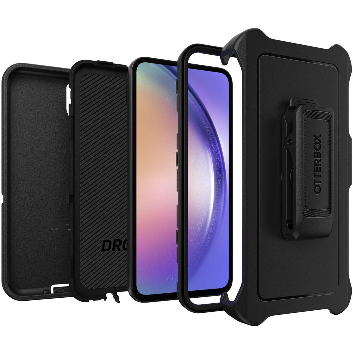 GalaxyA545Gケース Defender 耐衝撃 ブラック