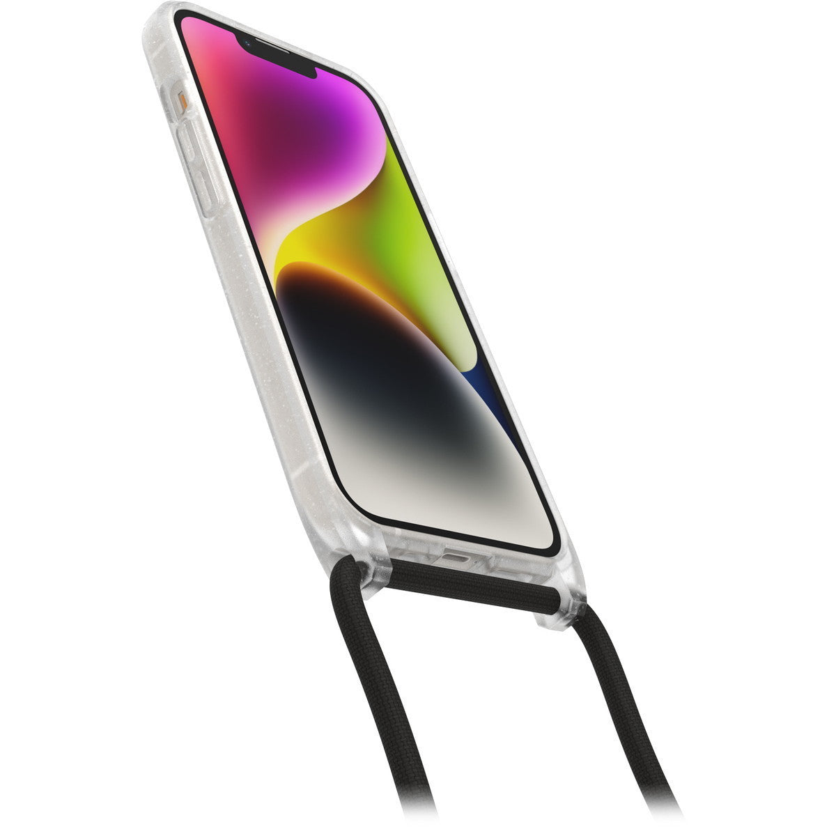 iPhone14ケース React Necklace 耐衝撃 スターダスト