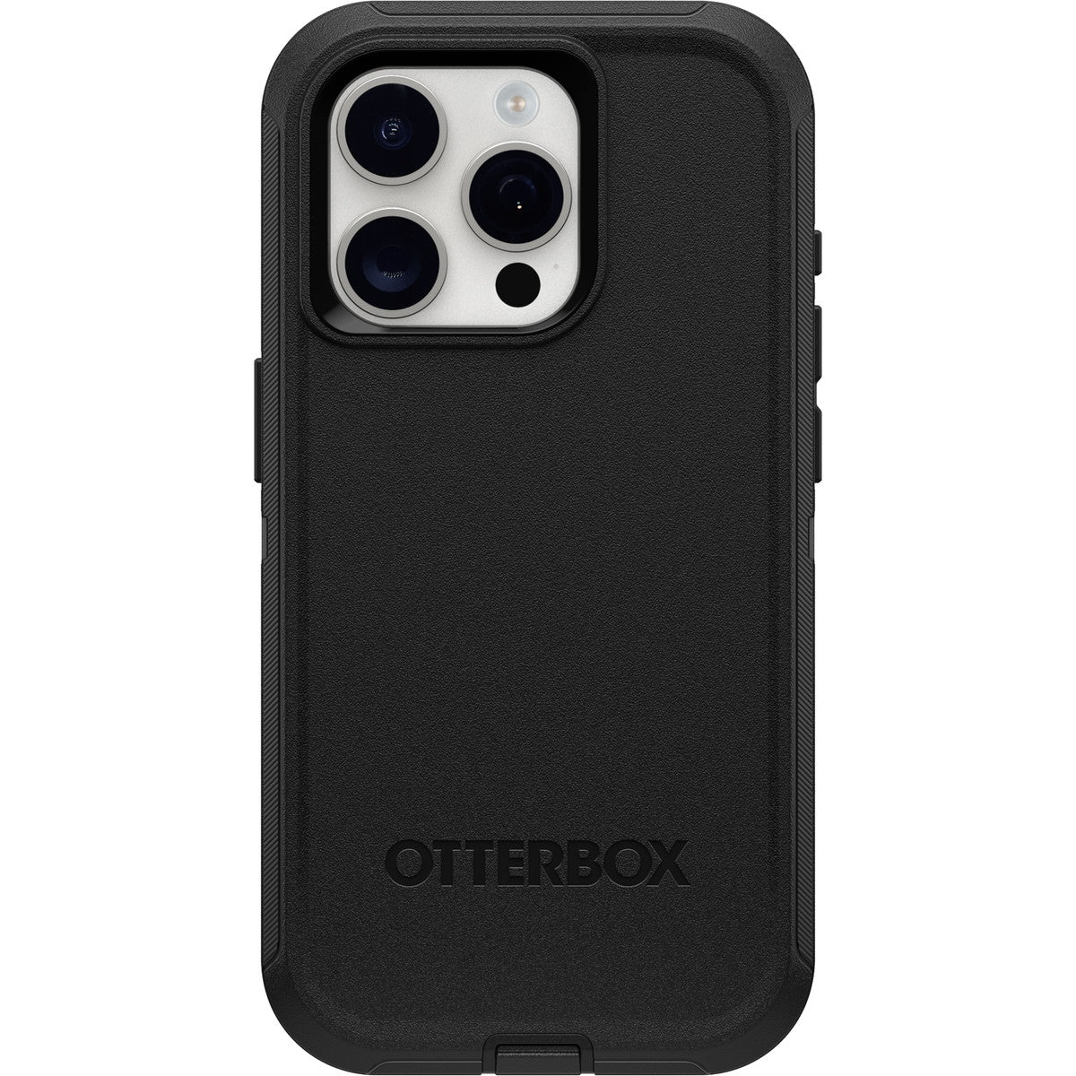 iPhone15Proケース Defender 耐衝撃 MILスペック ブラック