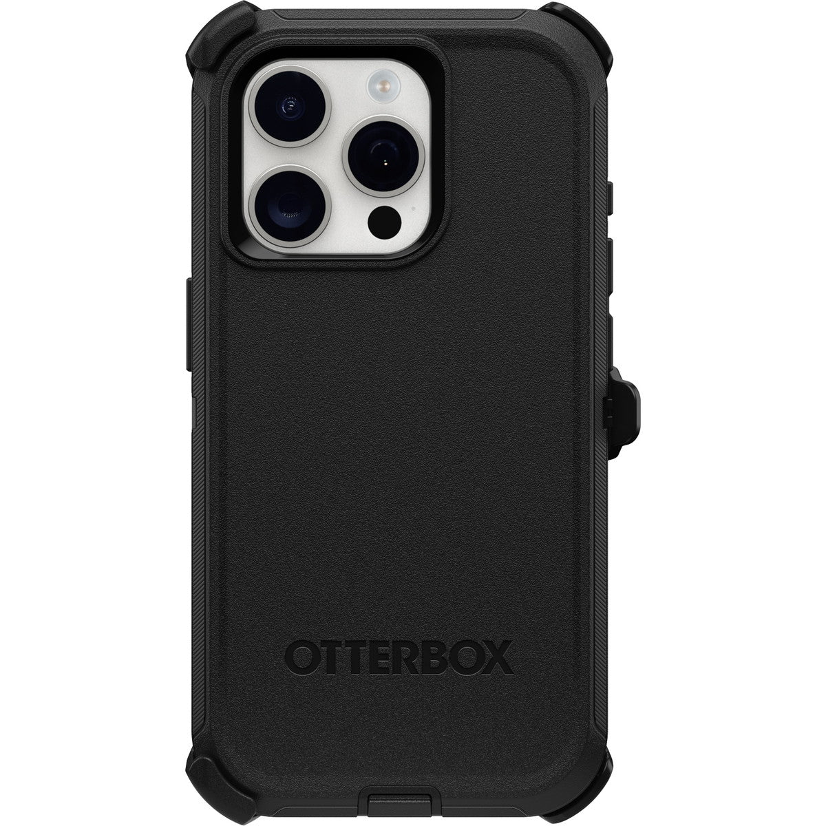 iPhone15Proケース Defender 耐衝撃 MILスペック ブラック