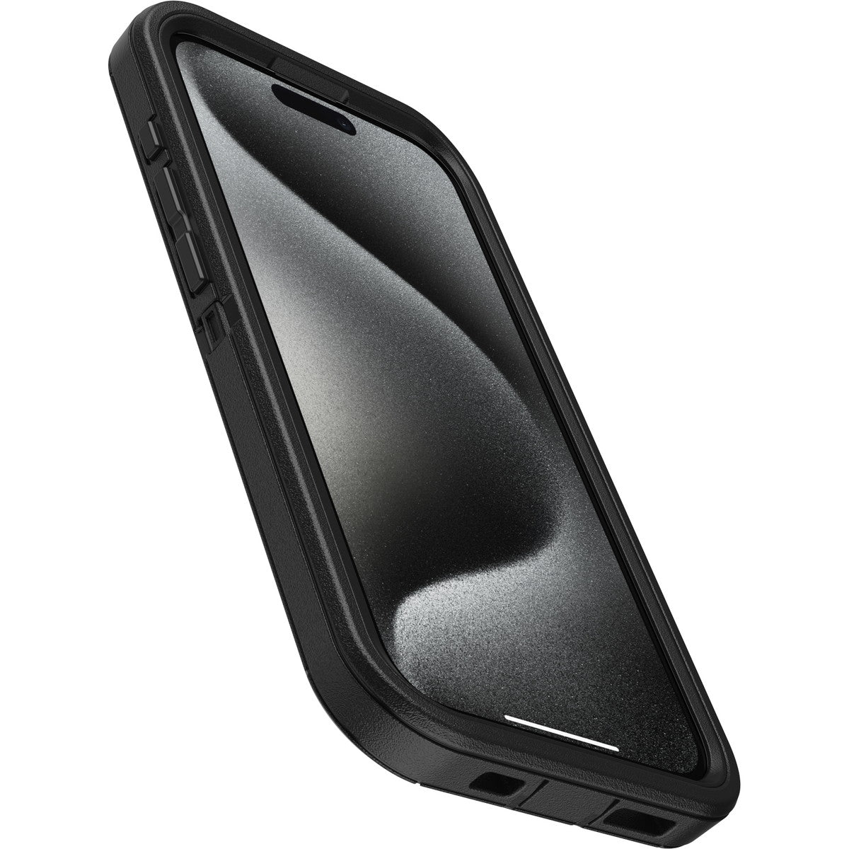 iPhone15Proケース Defender 耐衝撃 MILスペック ブラック