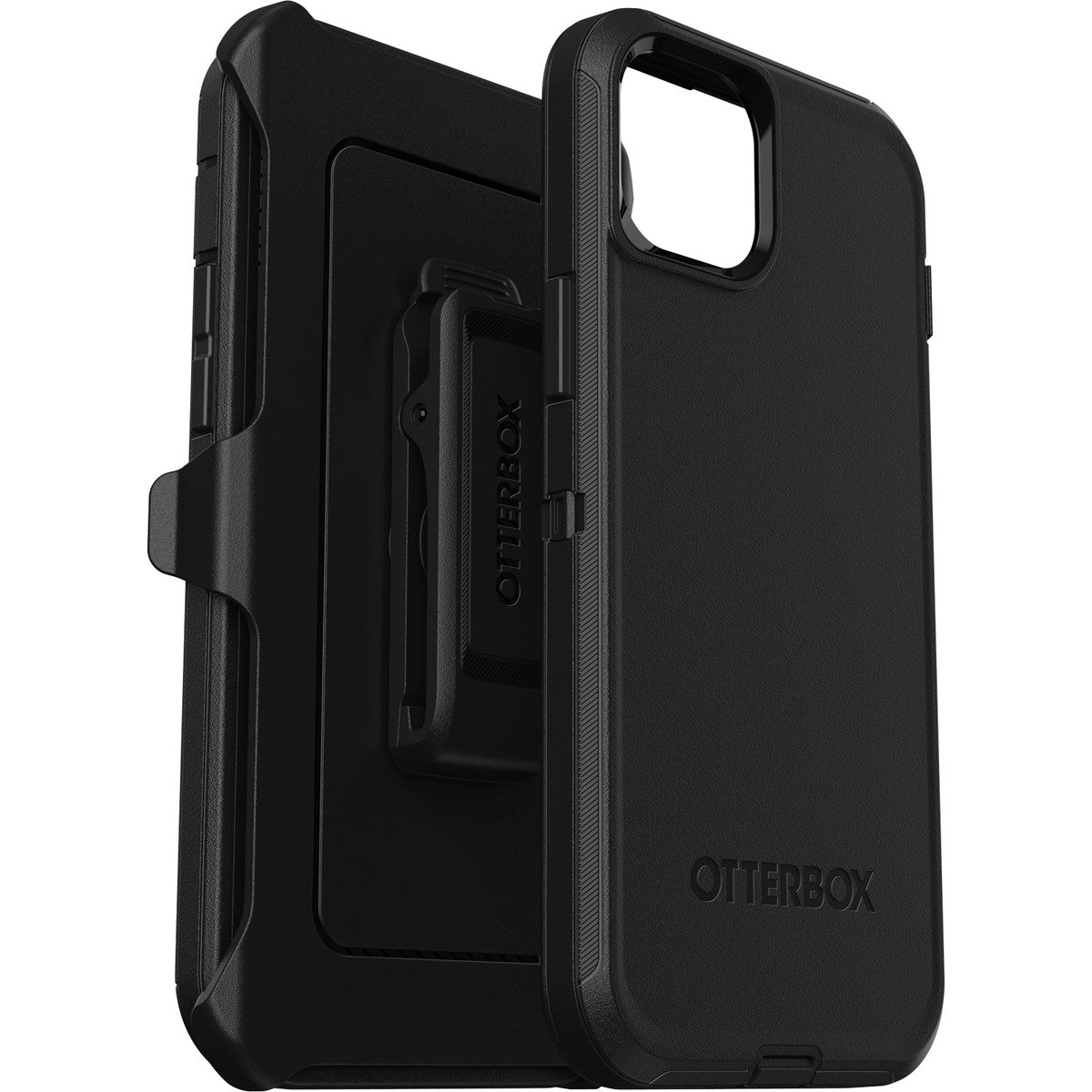 iPhone15Plusケース Defender 耐衝撃 MILスペック ブラック