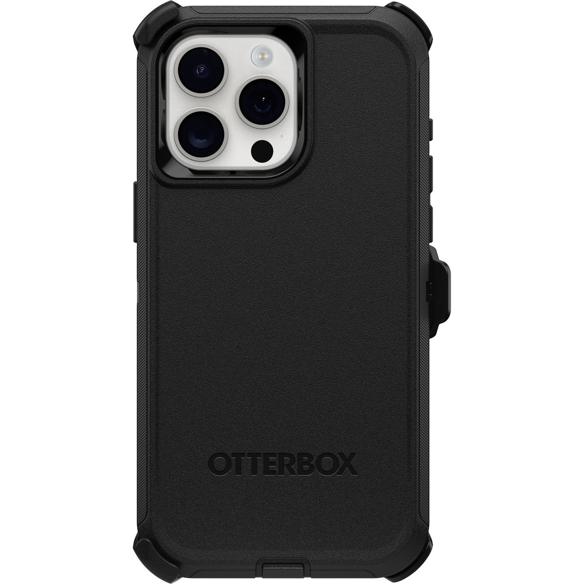 iPhone15ProMaxケース Defender 耐衝撃 MILスペック ブラック