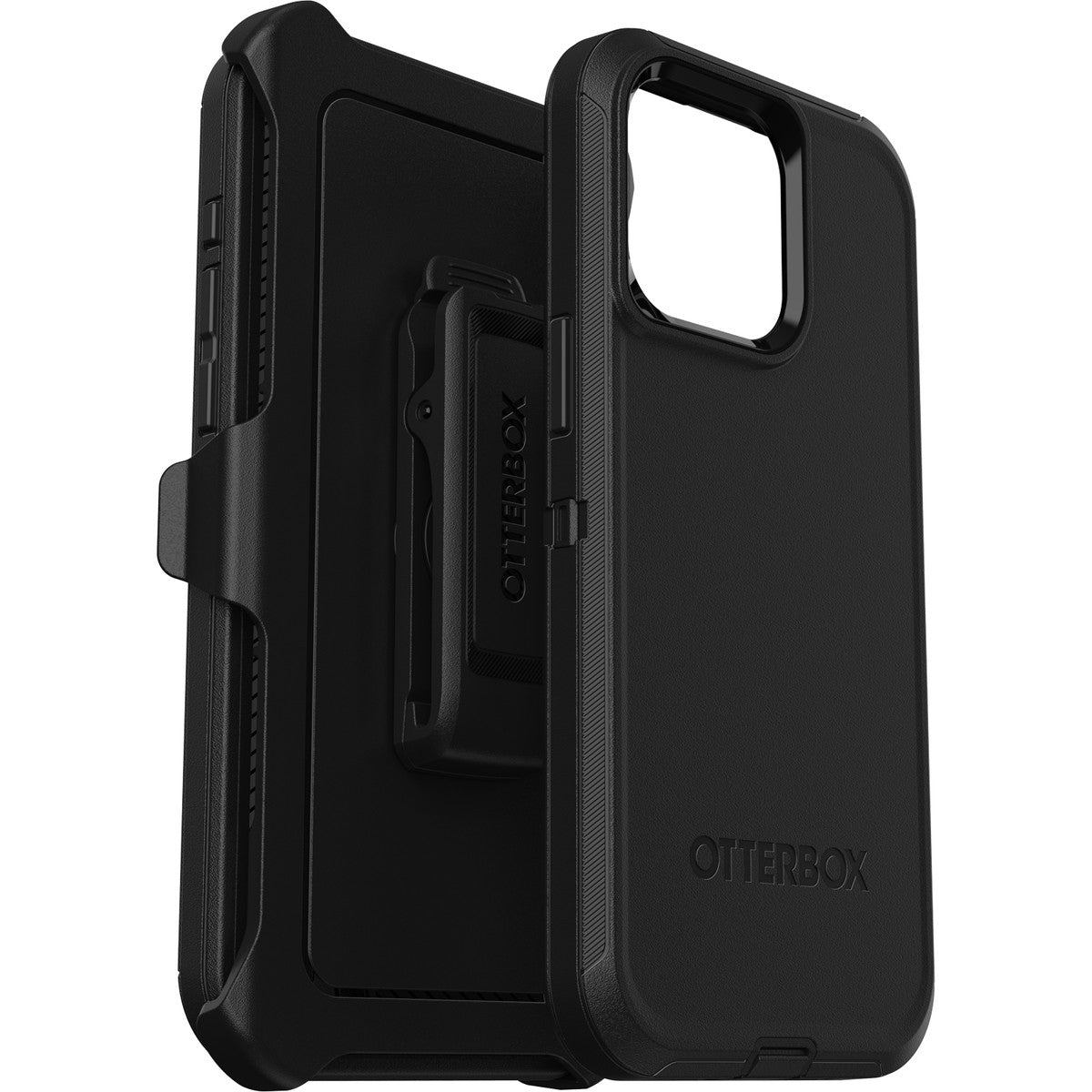 iPhone15ProMaxケース Defender 耐衝撃 MILスペック ブラック