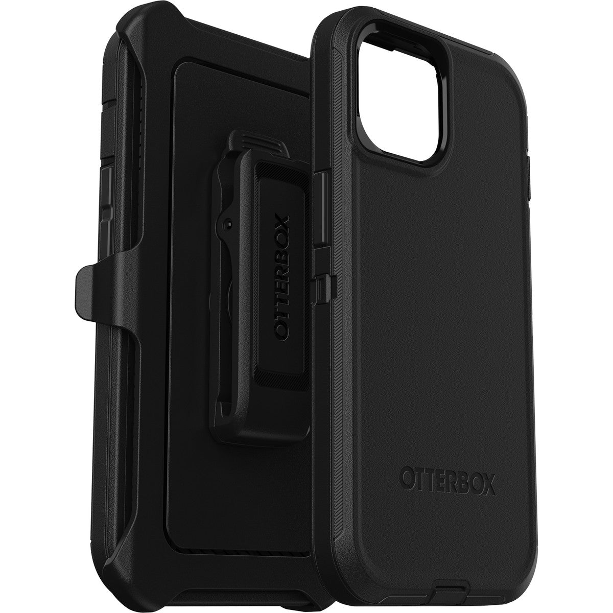 iPhone15ケース Defender 耐衝撃 MILスペック ブラック