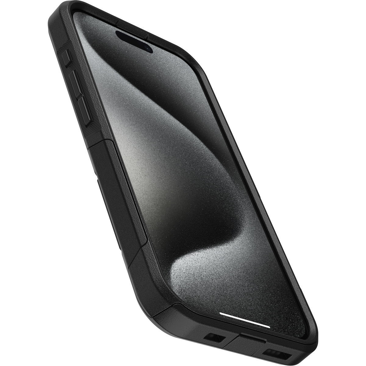 iPhone15Proケース Commuter 耐衝撃 ブラック