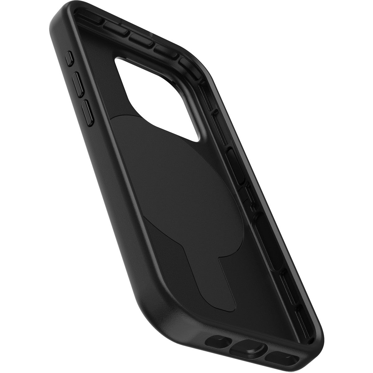 iPhone15Proケース OtterGrip Symmetry 耐衝撃 MILスペック グリップ付 MagSafe ブラック