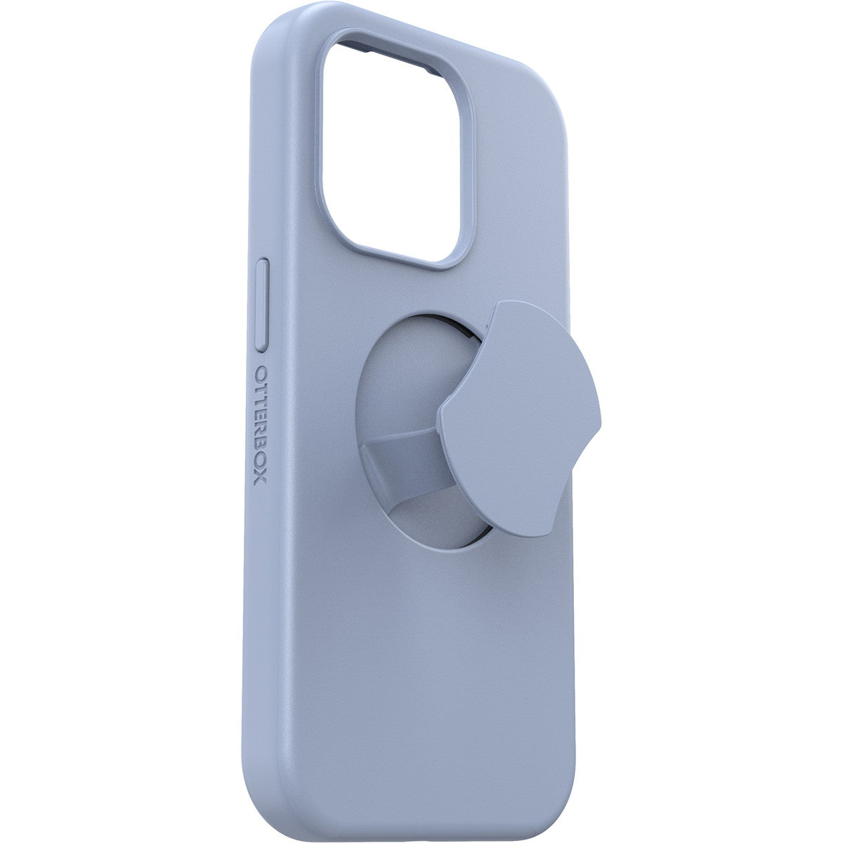iPhone15Proケース OtterGrip Symmetry 耐衝撃 MILスペック グリップ付 MagSafe ブルー