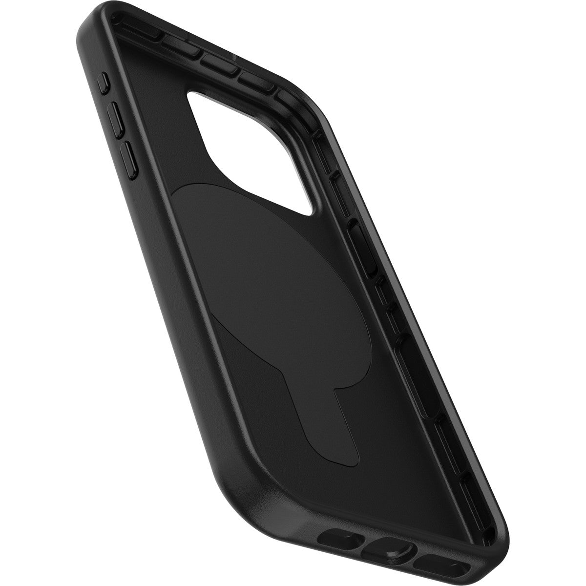 iPhone15ProMaxケース OtterGrip Symmetry 耐衝撃 MILスペック グリップ付 MagSafe ブラック