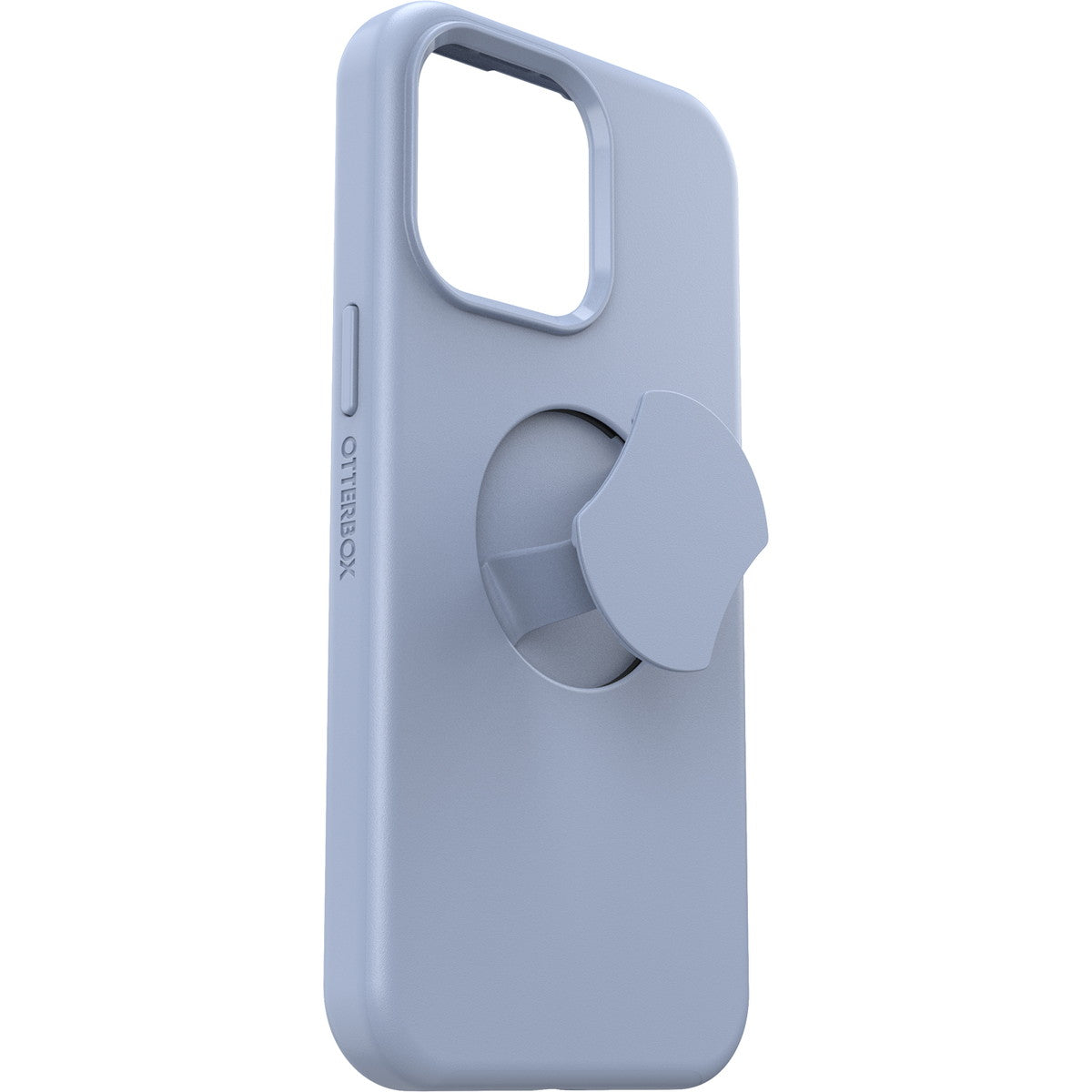 iPhone15ProMaxケース OtterGrip Symmetry 耐衝撃 MILスペック グリップ付 MagSafe ブルー