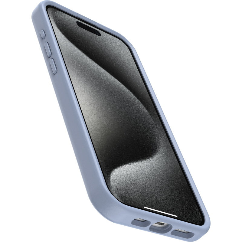 iPhone15ProMaxケース OtterGrip Symmetry 耐衝撃 MILスペック グリップ付 MagSafe ブルー