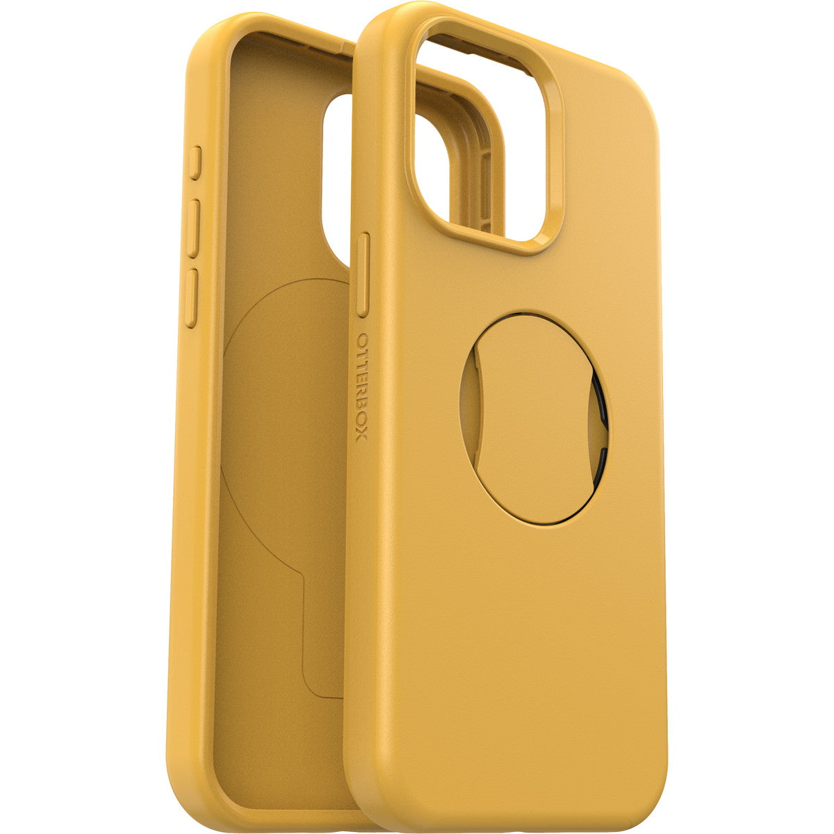 iPhone15ProMaxケース OtterGrip Symmetry 耐衝撃 MILスペック グリップ付 MagSafe アスペングリーム