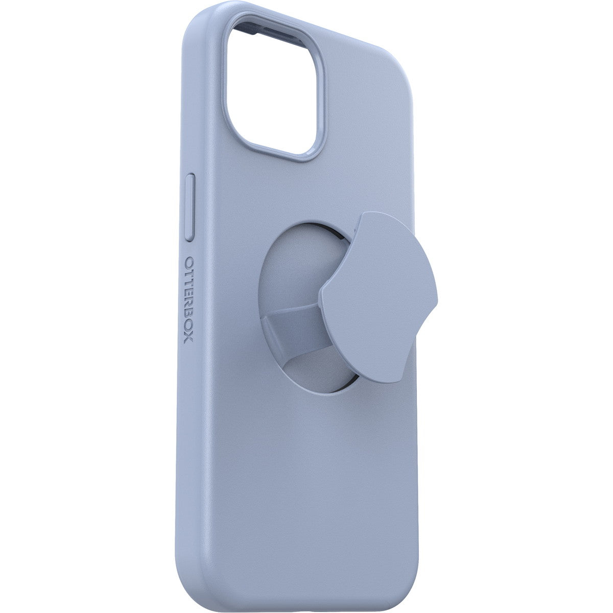 iPhone15ケース OtterGrip Symmetry 耐衝撃 MILスペック グリップ付 MagSafe ブルー