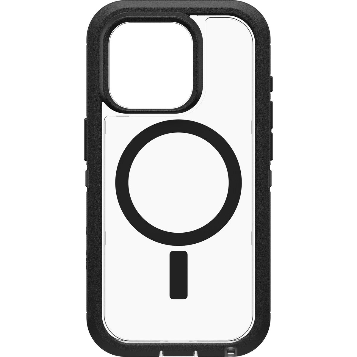 iPhone15Proケース Defender XT Clear 耐衝撃 MILスペック MagSafe ダークサイド
