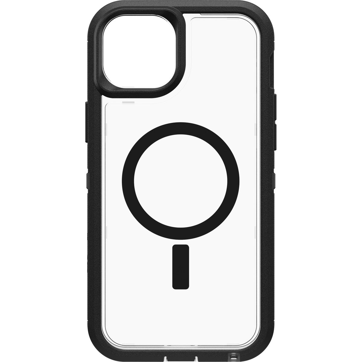 iPhone15Plusケース Defender XT Clear 耐衝撃 MILスペック MagSafe ダークサイド