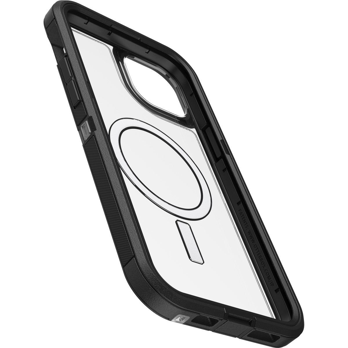 iPhone15Plusケース Defender XT Clear 耐衝撃 MILスペック MagSafe ダークサイド
