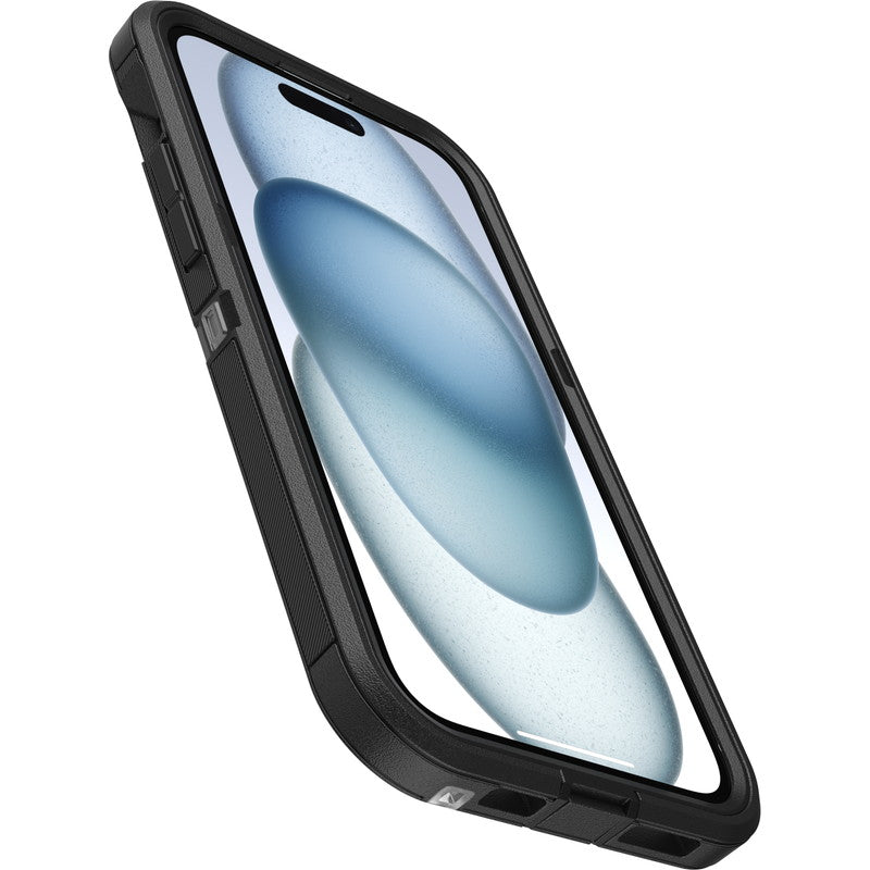 iPhone15Plusケース Defender XT Clear 耐衝撃 MILスペック MagSafe ダークサイド