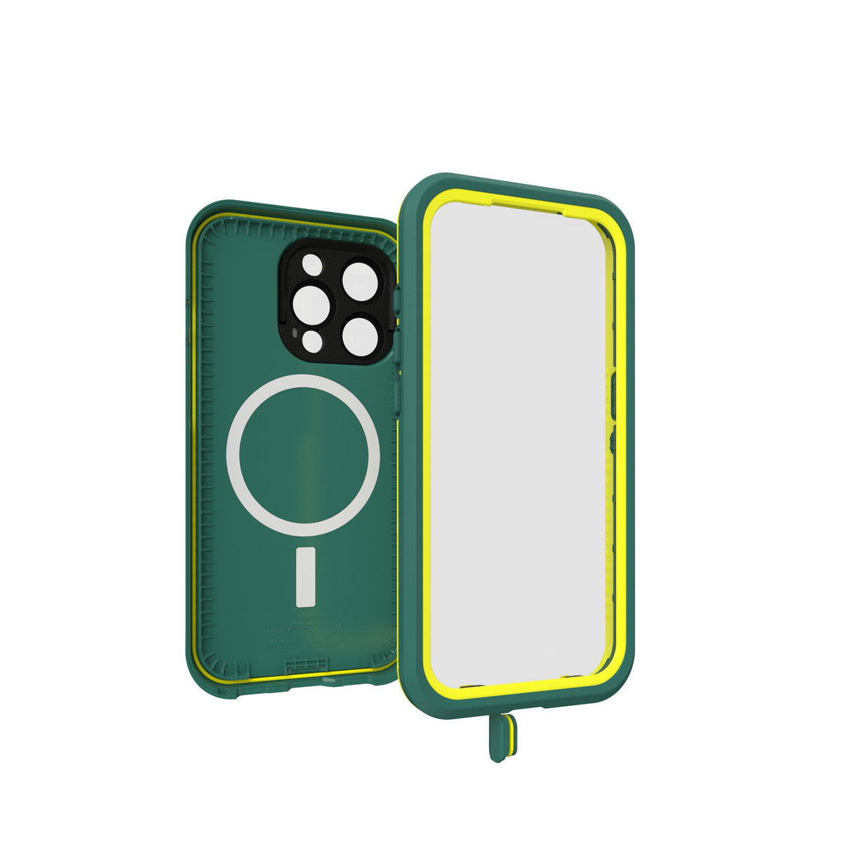 iPhone15Proケース Fre 耐衝撃 MILスペック 防水 MagSafe パイン