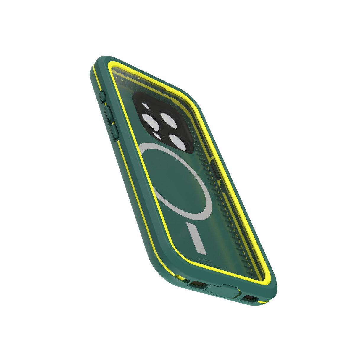 iPhone15Proケース Fre 耐衝撃 MILスペック 防水 MagSafe パイン