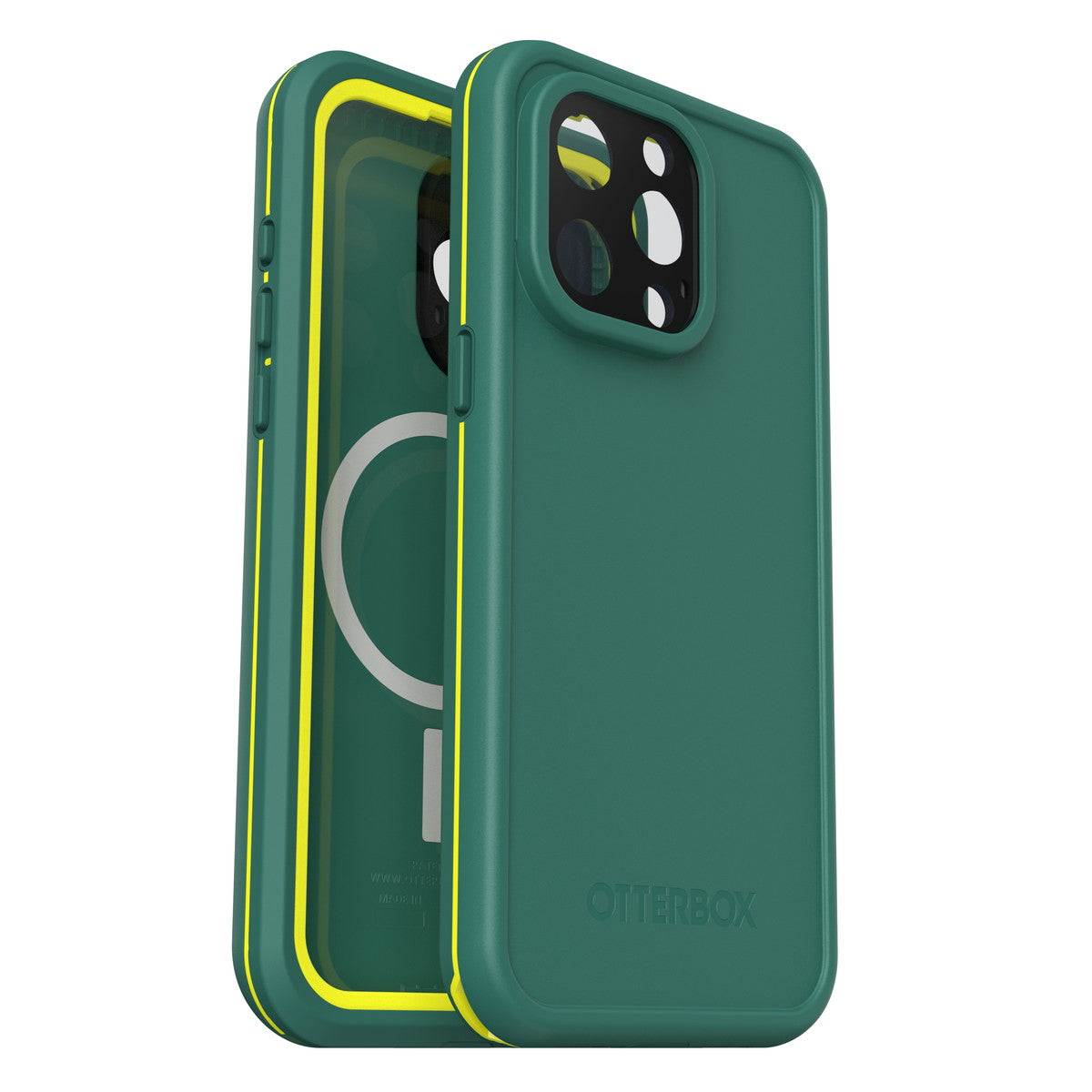 iPhone15ProMaxケース Fre 耐衝撃 MILスペック 防水 MagSafe パイン