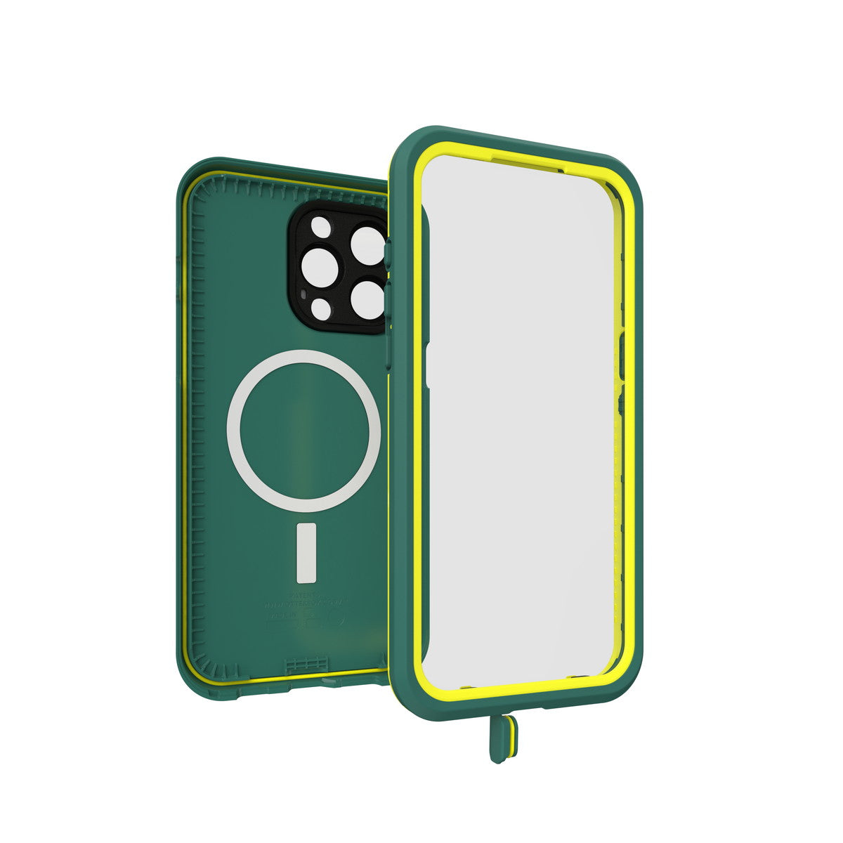 iPhone15ProMaxケース Fre 耐衝撃 MILスペック 防水 MagSafe パイン