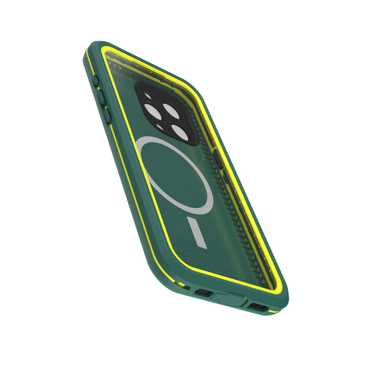 iPhone15ProMaxケース Fre 耐衝撃 MILスペック 防水 MagSafe パイン