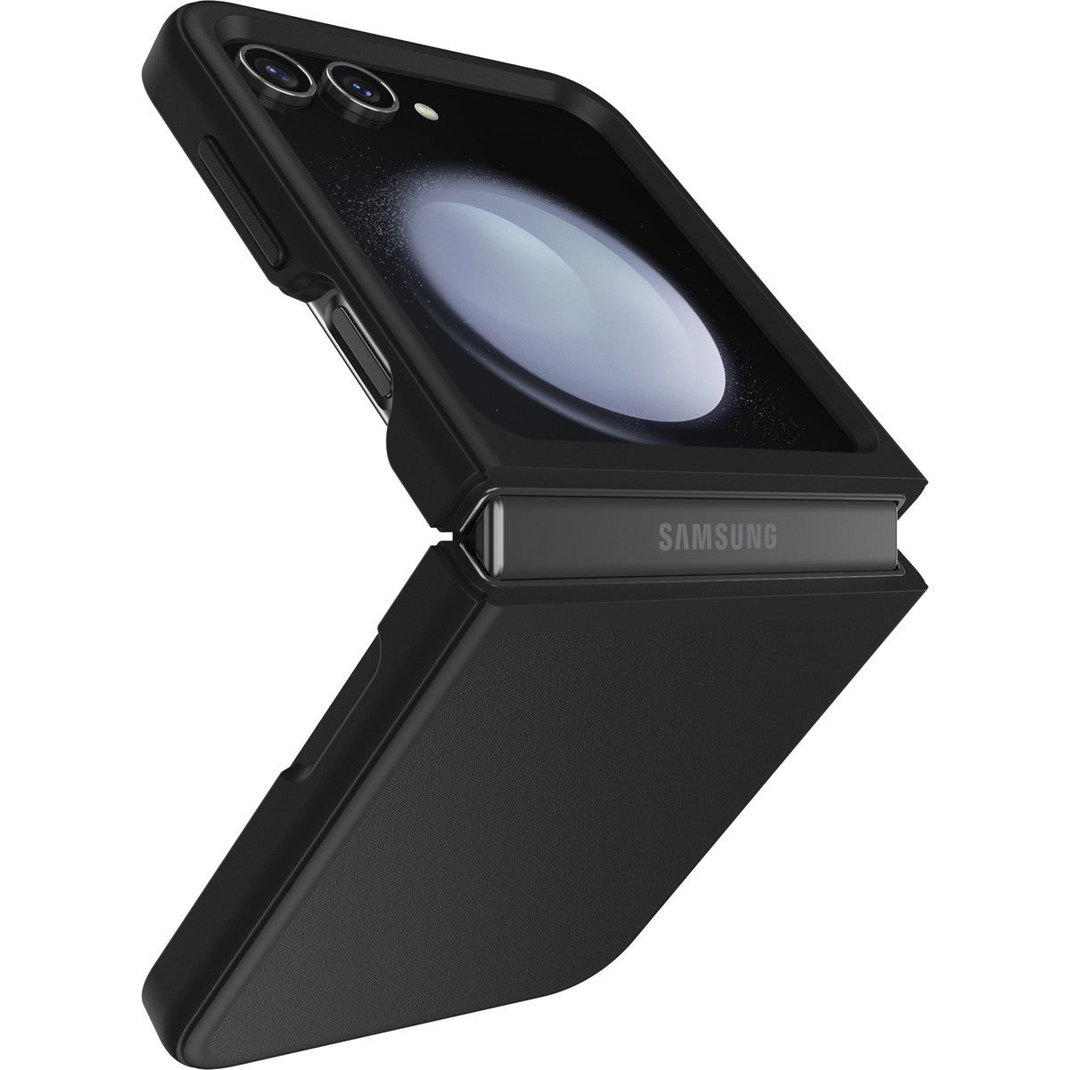 Galaxy Z Flip5ケース Thin Flex 耐衝撃 ブラック