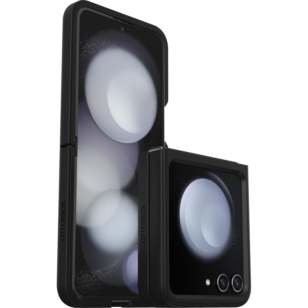 Galaxy Z Flip5ケース Thin Flex 耐衝撃 ブラック
