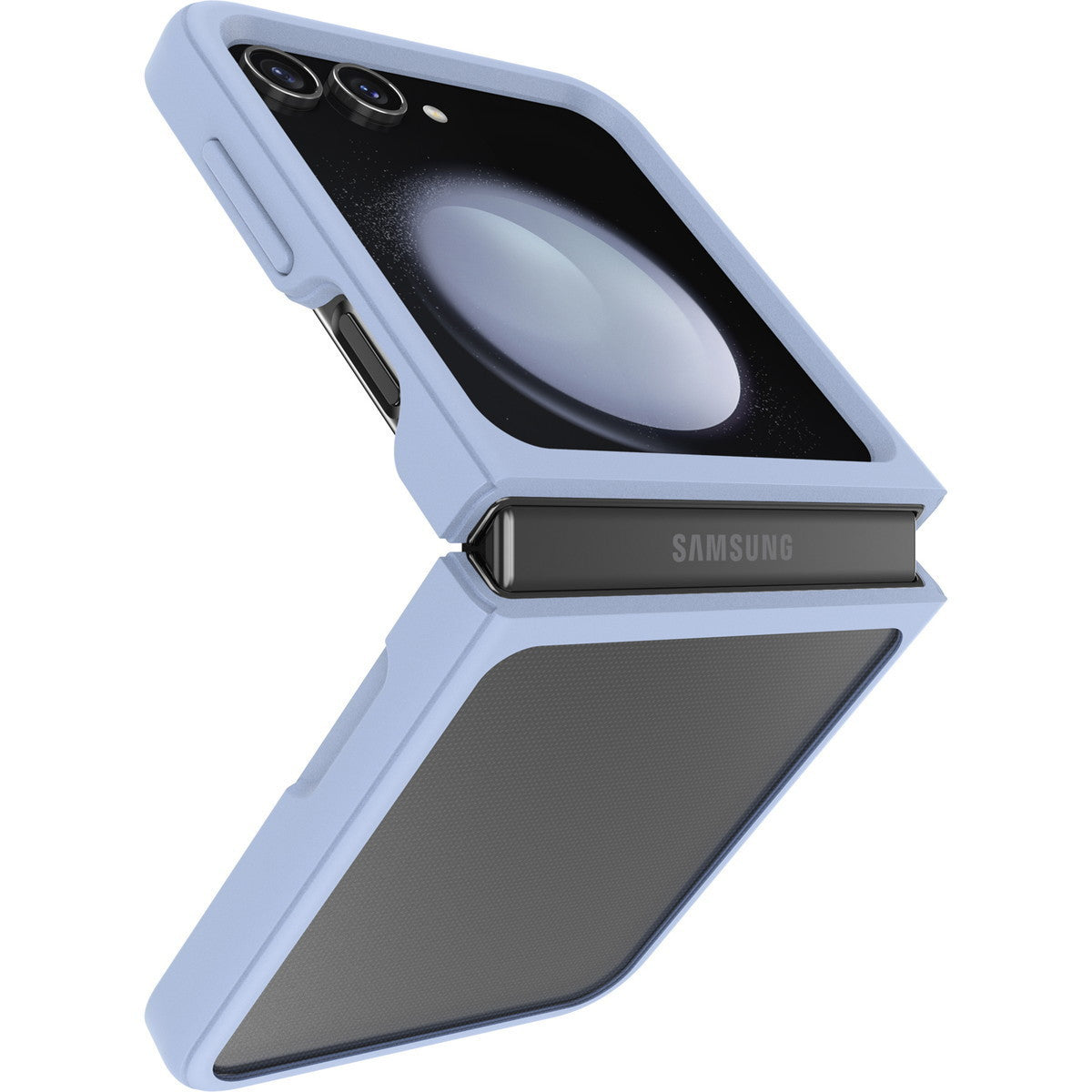 Galaxy Z Flip5ケース Thin Flex 耐衝撃 ドリームカムブルー