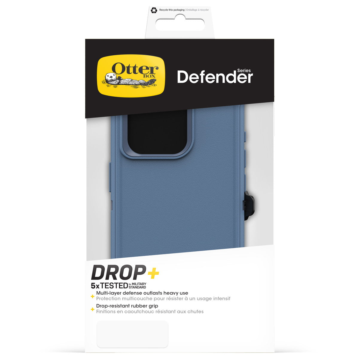 iPhone15Proケース Defender 耐衝撃 MILスペック ベビーブルージーンズ