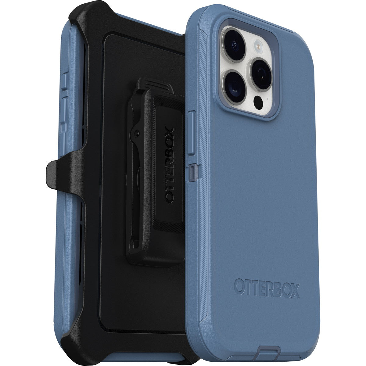 iPhone15Proケース Defender 耐衝撃 MILスペック ベビーブルージーンズ