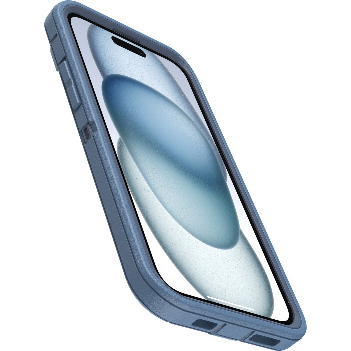 iPhone15Plusケース Defender 耐衝撃 MILスペック ベビーブルージーンズ