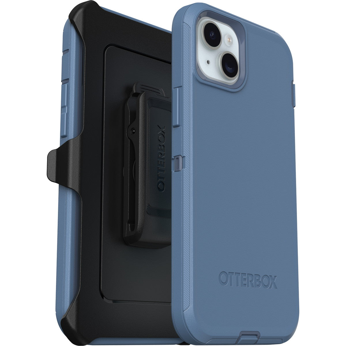 iPhone15Plusケース Defender 耐衝撃 MILスペック ベビーブルージーンズ