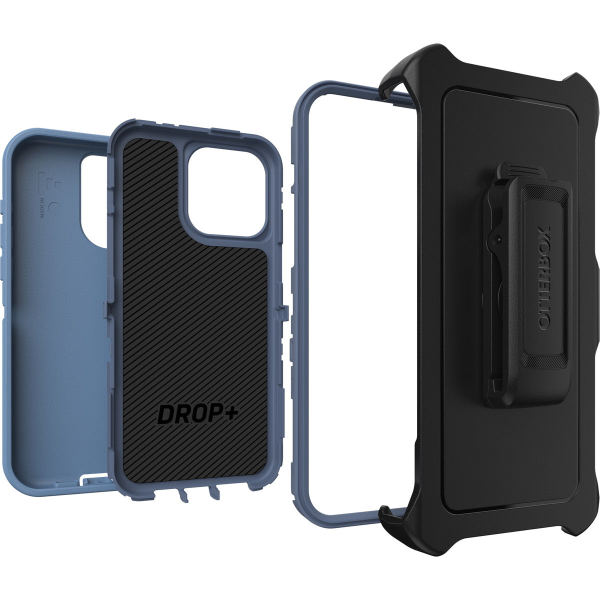 iPhone15ProMaxケース Defender 耐衝撃 MILスペック ベビーブルージーンズ